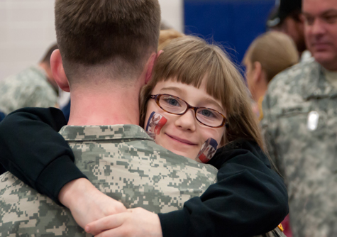 Military family.