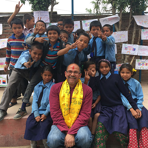 Bhaskar Upadhyay in Kathmandu, Nepal